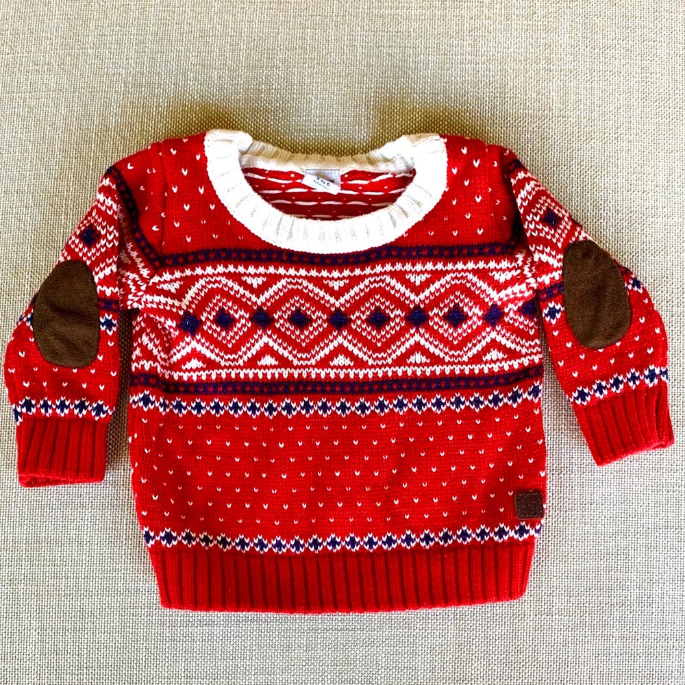JANIE & JACK Fair Isle Sweater
